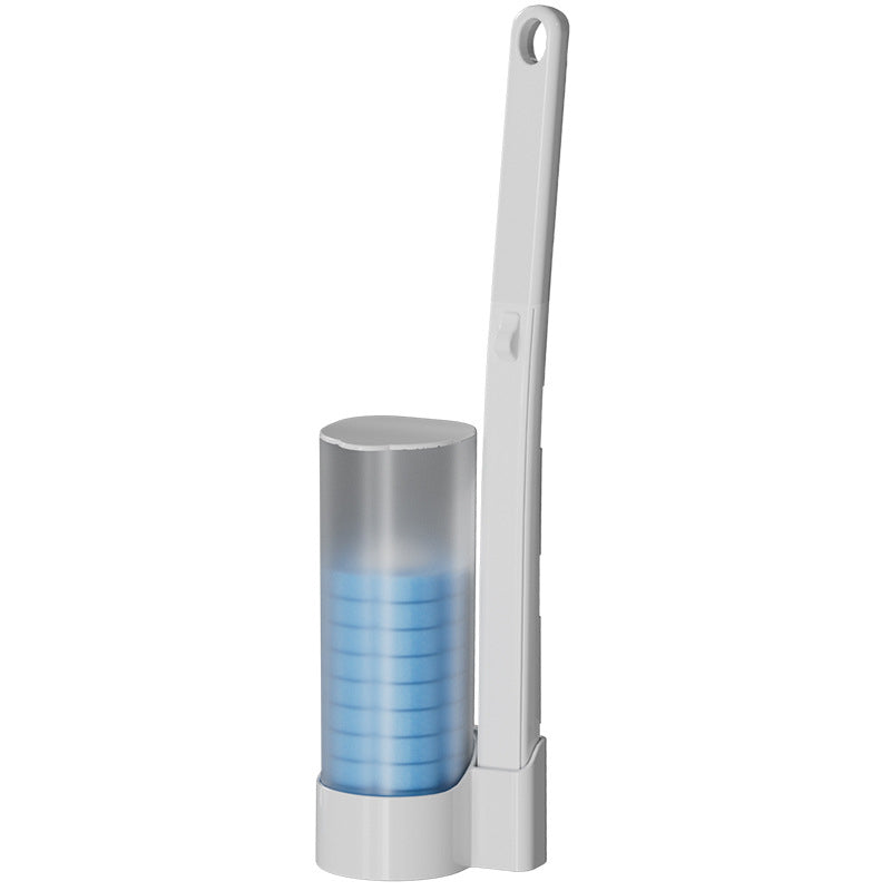 Disposable Toilet Brush | Antibacterial Hygienic Sponge Heads 17