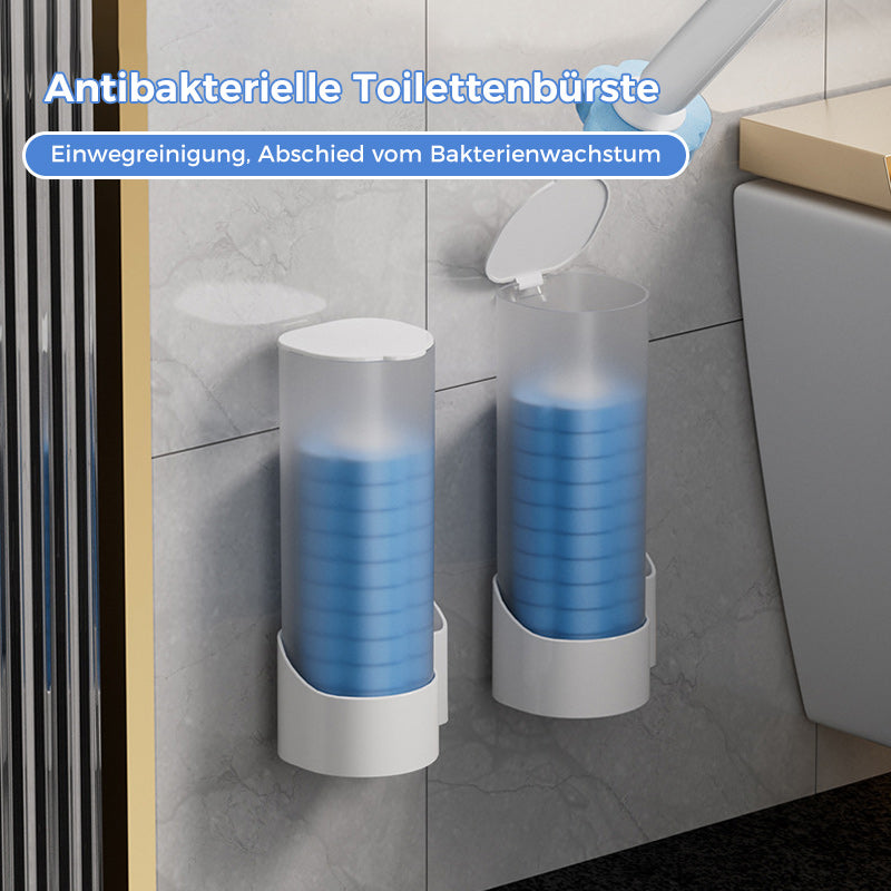 Disposable Toilet Brush | Antibacterial Hygienic Sponge Heads 2