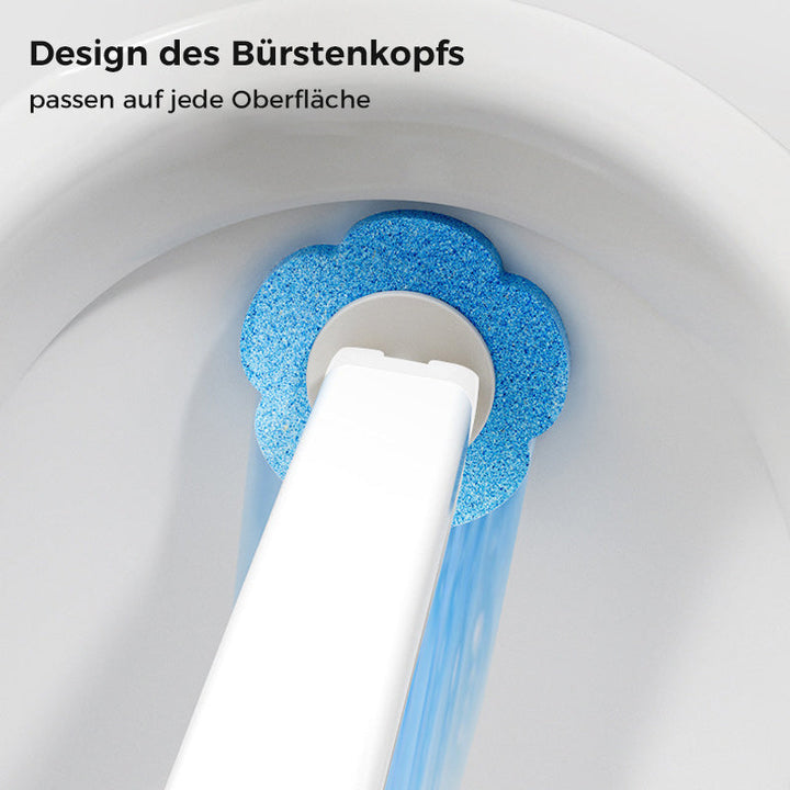 Disposable Toilet Brush | Antibacterial Hygienic Sponge Heads 6
