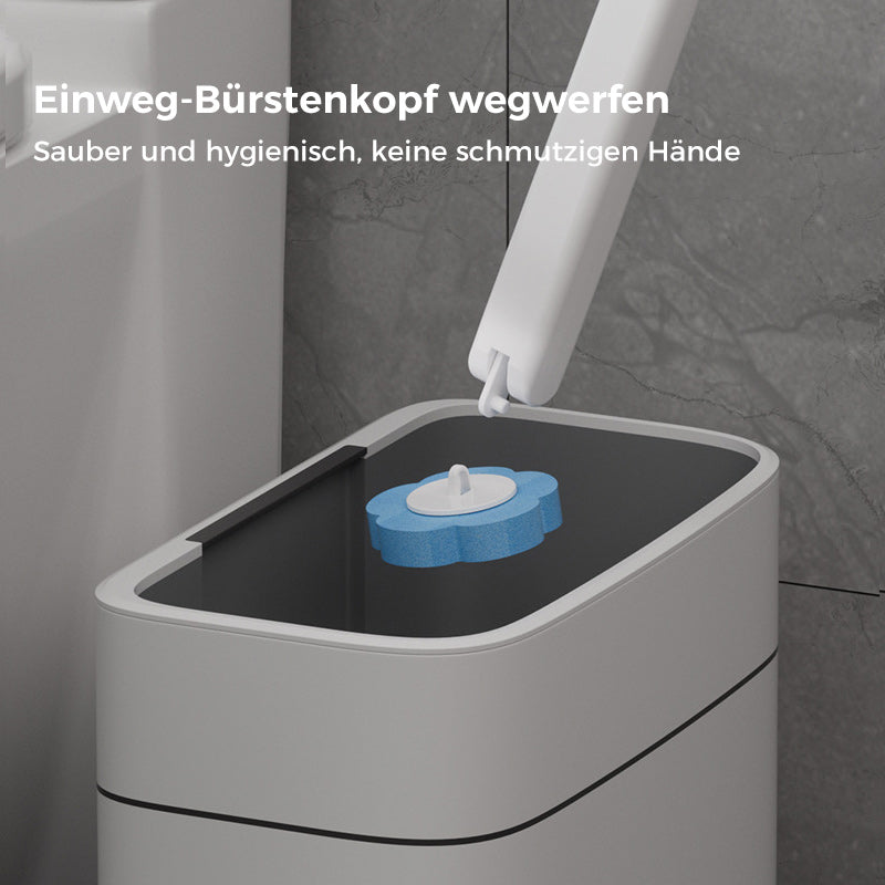 Disposable Toilet Brush | Antibacterial Hygienic Sponge Heads 7