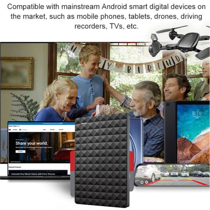 Portable Hard Drive 10TB USB 3.0 7