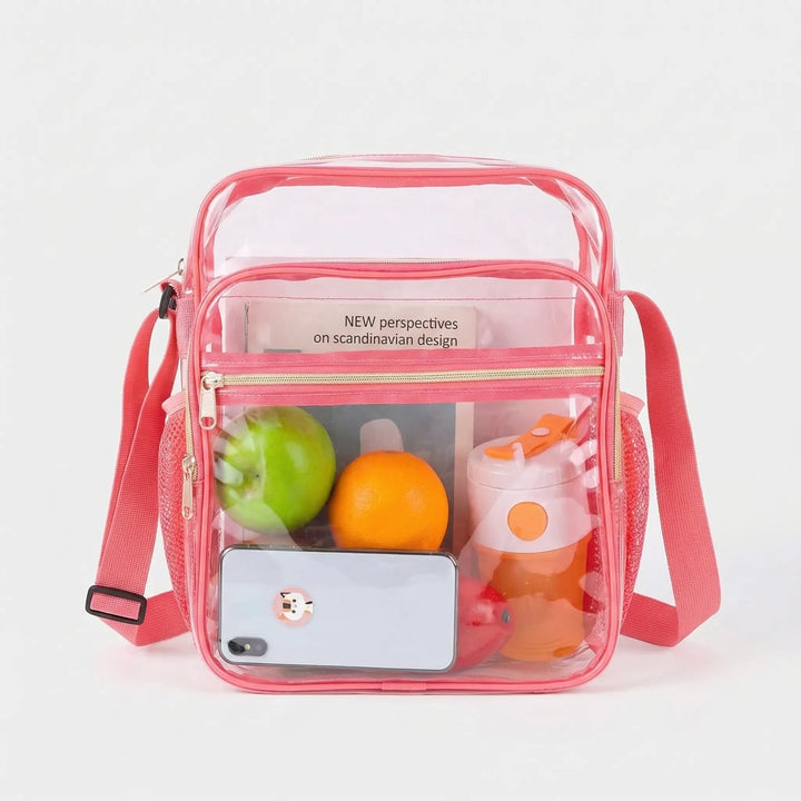 Transparent Crossbody Stadium Bag - Vistalite