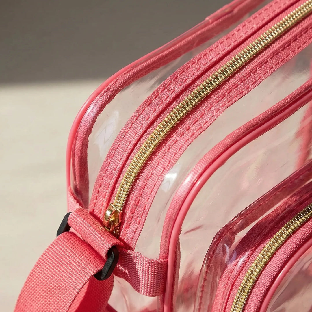 Transparent Crossbody Stadium Bag - Vistalite