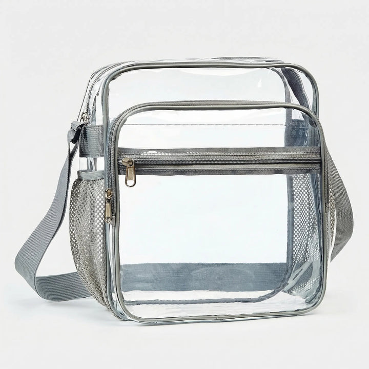Transparent Crossbody Stadium Bag - Vistalite