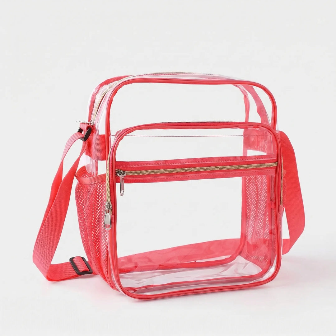 Transparent Crossbody Stadium Bag - Vistalite