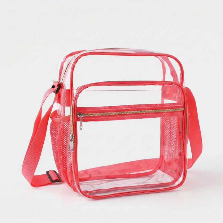 Transparent Crossbody Stadium Bag - Vistalite