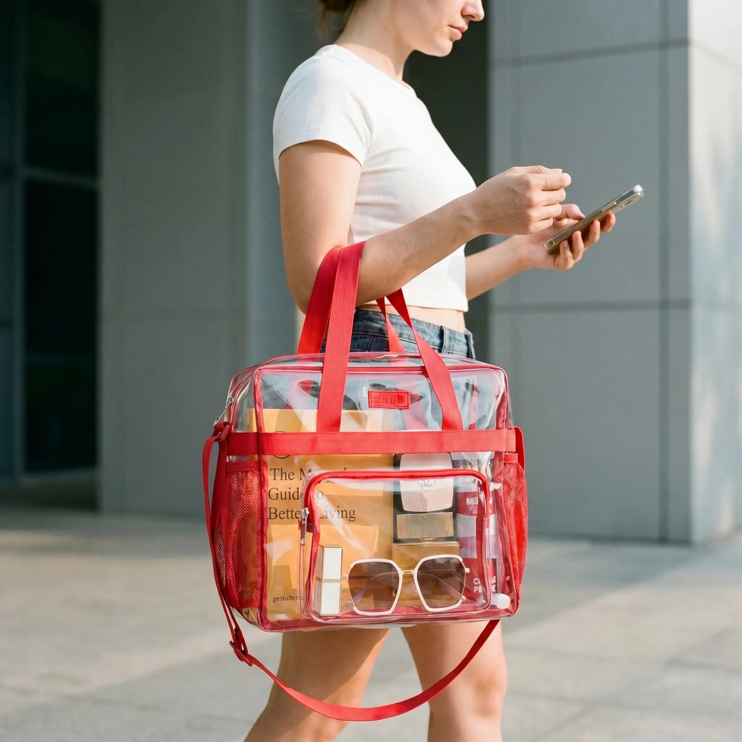 Transparent Stadium Tote Bag - Claritote