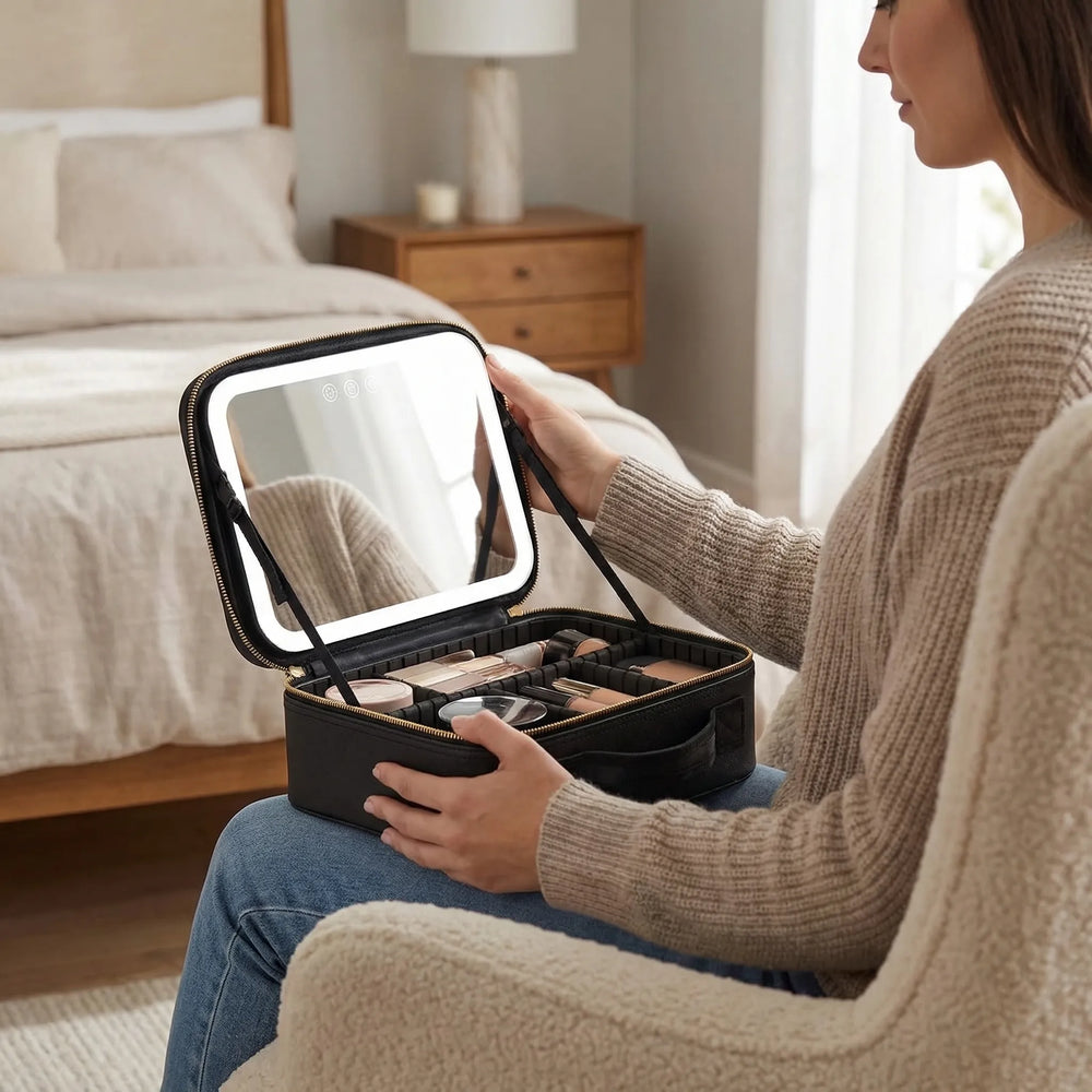 Travel Makeup Case - Lumicase