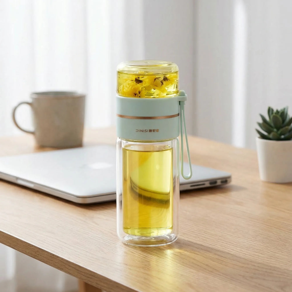 Travel Tea Infuser Bottle - BrewVista