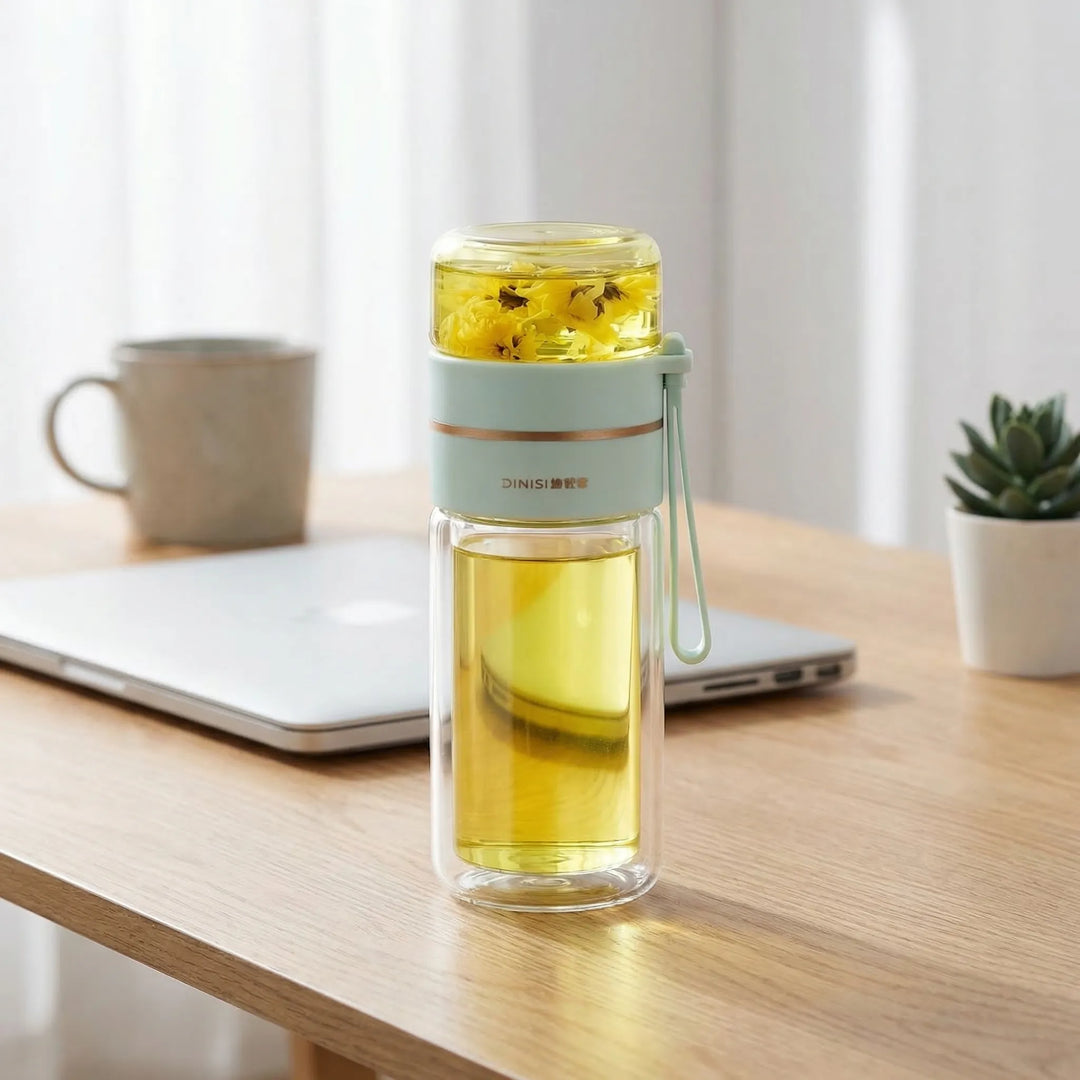 Travel Tea Infuser Bottle - BrewVista