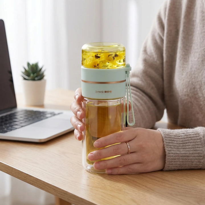 Travel Tea Infuser Bottle - BrewVista