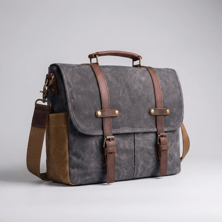Structured Messenger Shoulder Satchel - Rovtcha