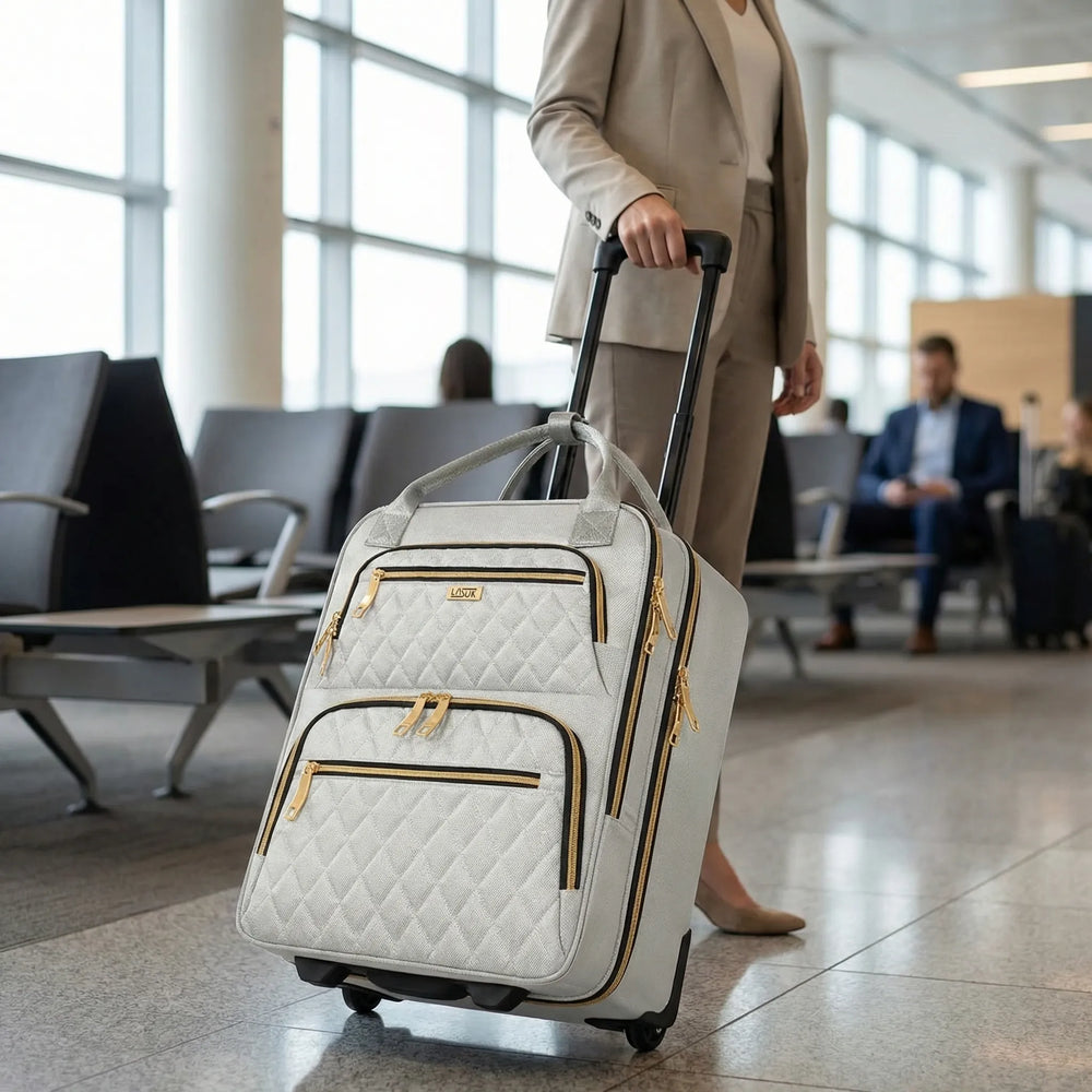 Underseat Rolling Carry-On Bag - Cabinex