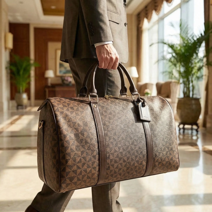 Unisex Classic Monogram Duffel Bag - Dufaro