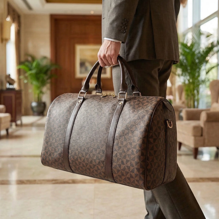 Unisex Classic Monogram Duffel Bag - Dufaro