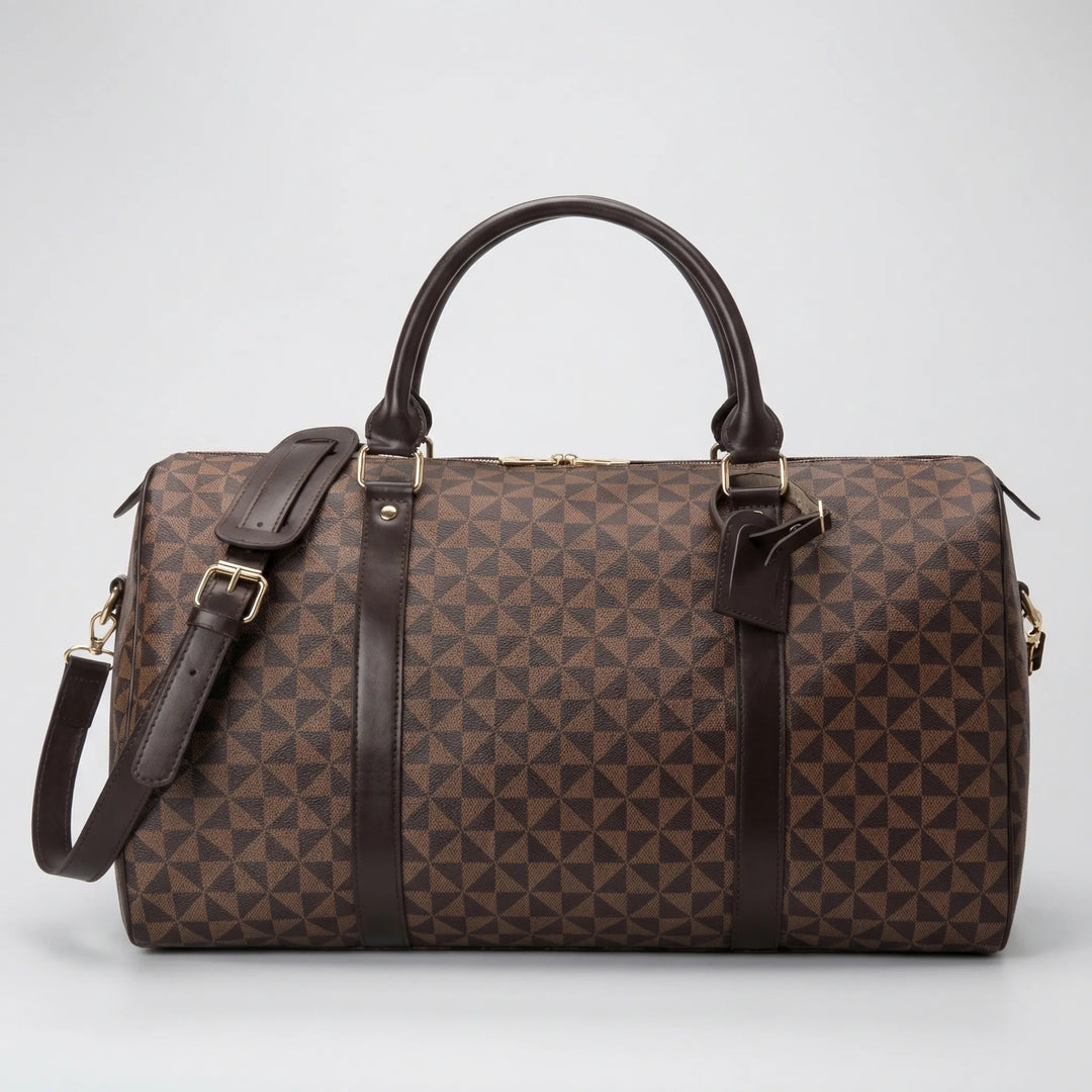 Unisex Classic Monogram Duffel Bag - Dufaro