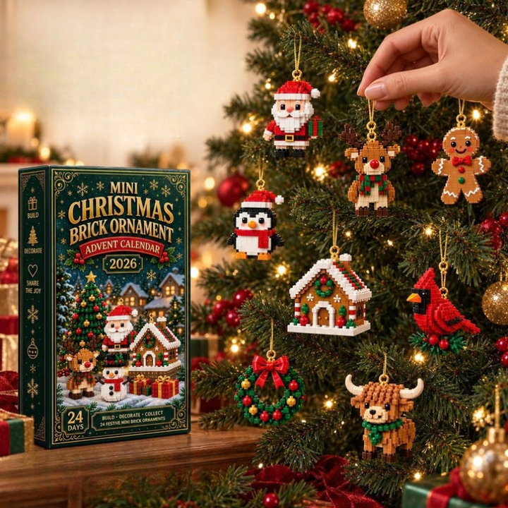 Christmas Advent Calendar with 24 Buildable Mini Figures 3