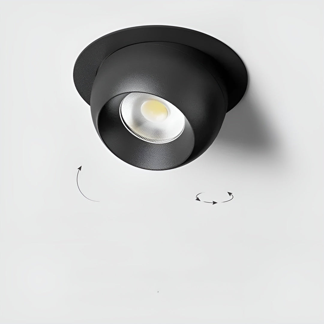 Round LED Ceiling Spotlight – Modern Aluminum Fixture for Living Room & Indoor Use 5