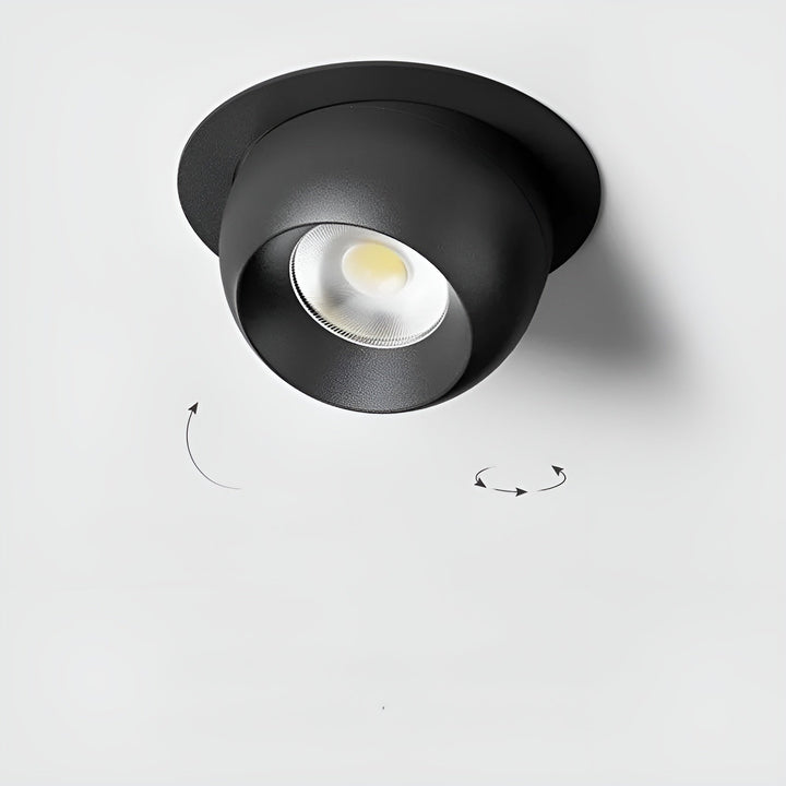 Round LED Ceiling Spotlight – Modern Aluminum Fixture for Living Room & Indoor Use 5