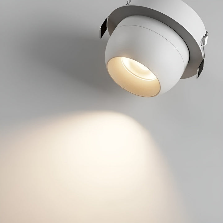 Round LED Ceiling Spotlight – Modern Aluminum Fixture for Living Room & Indoor Use 4