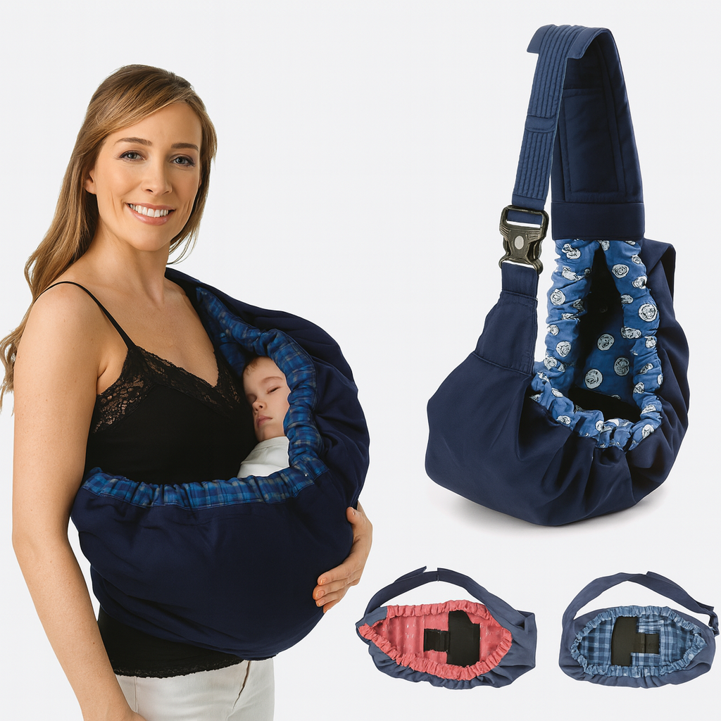 Adjustable Baby Carrier with Comfort Padding and Nursing Position 1