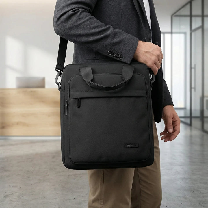 Vertical Laptop Messenger Bag - Kenvix