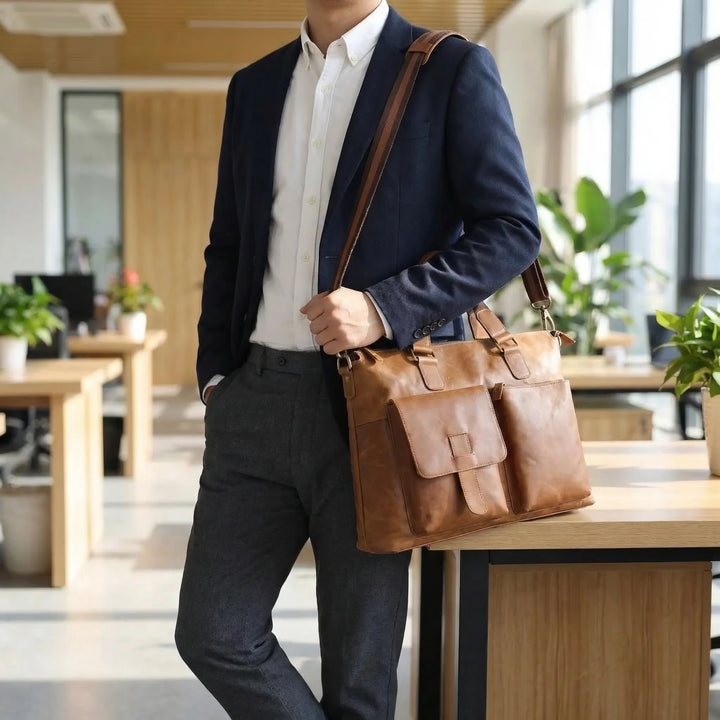 Vintage Inspired Briefcase - Navigo
