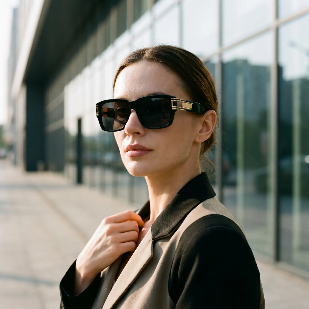 Vintage Inspired Square Sunglasses - Vintura