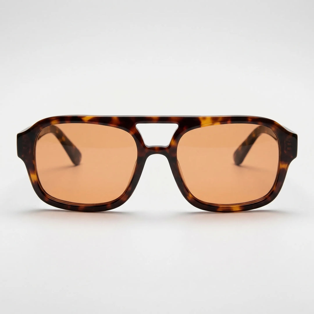 Vintage Square Frame Sunglasses - Solstix