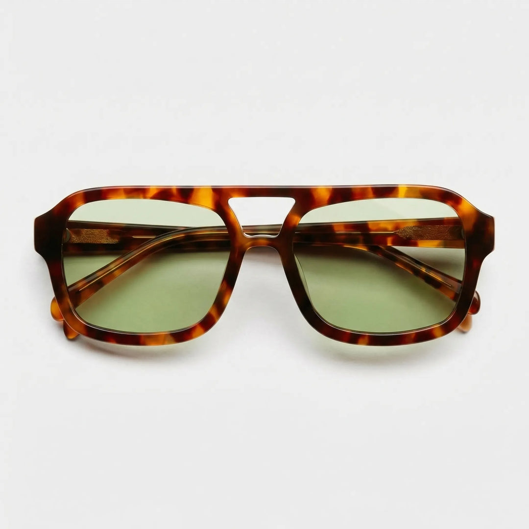 Vintage Square Frame Sunglasses - Solstix