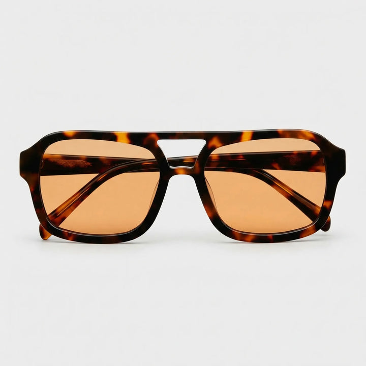 Vintage Square Frame Sunglasses - Solstix
