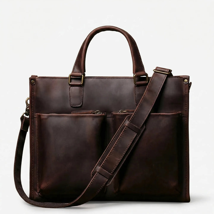 Vintage Style Briefcase - Vintor