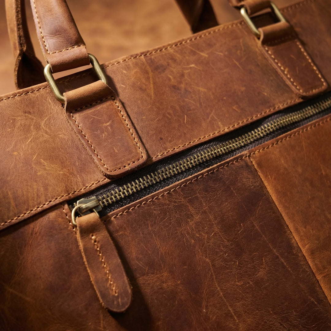 Vintage Style Business Briefcase - Valiantus
