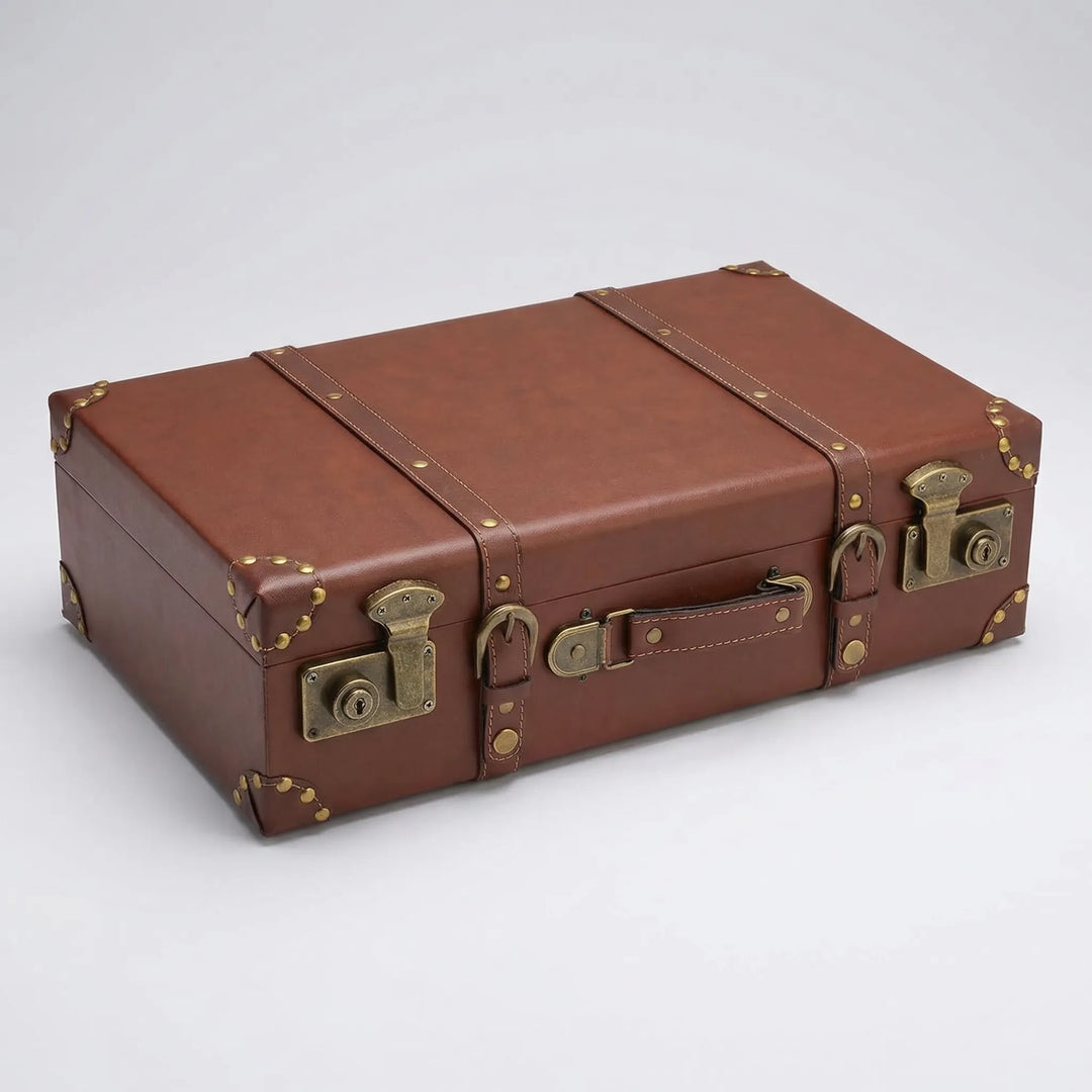 Compact Vintage-Style Carry-On Case - Trovecase