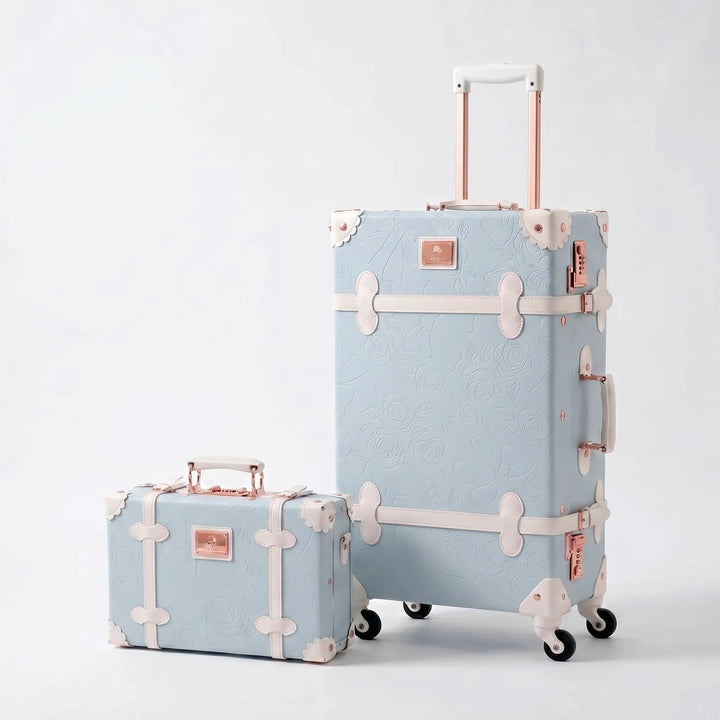Vintage Style Luggage Set - RetroTrek