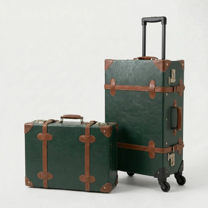 Vintage Style Luggage Set - RetroTrek