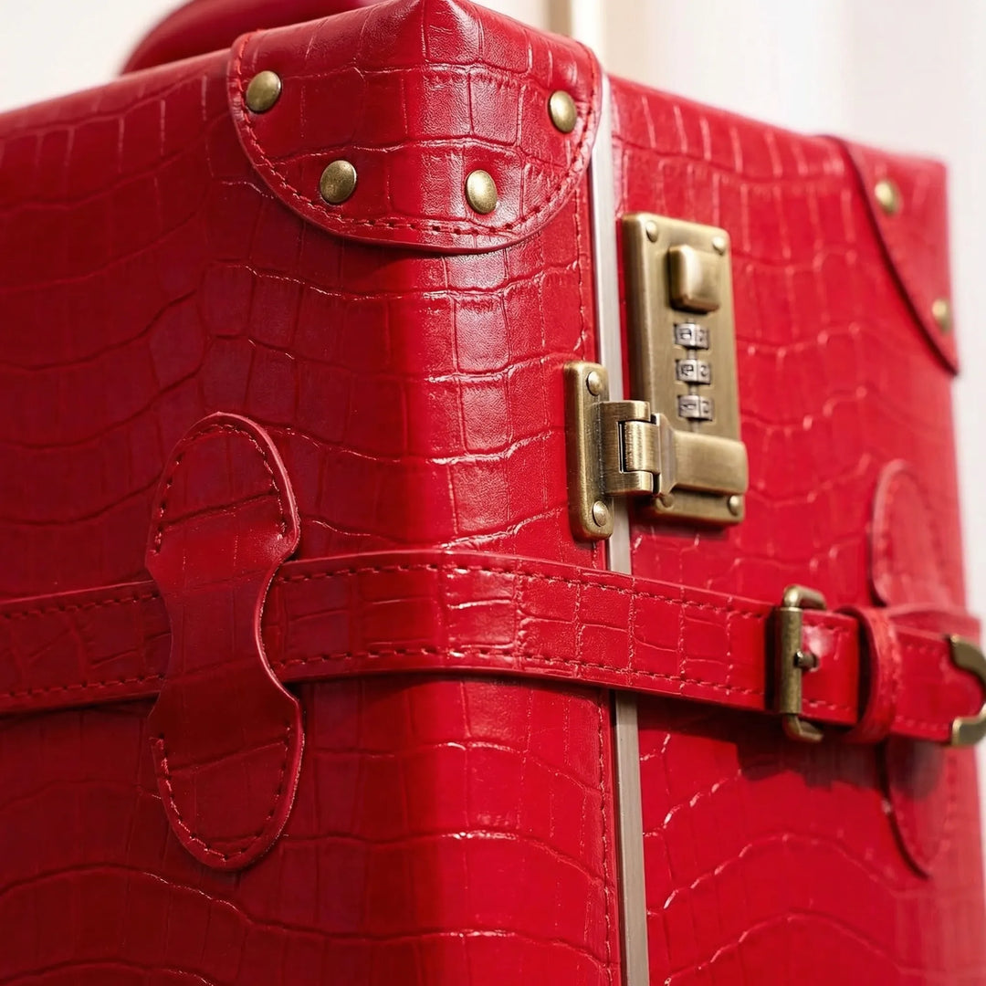 Vintage-Style 2-Piece spinner Luggage Set - Vintravel