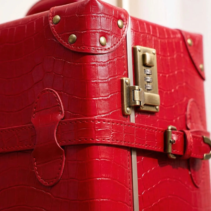 Vintage-Style 2-Piece spinner Luggage Set - Vintravel