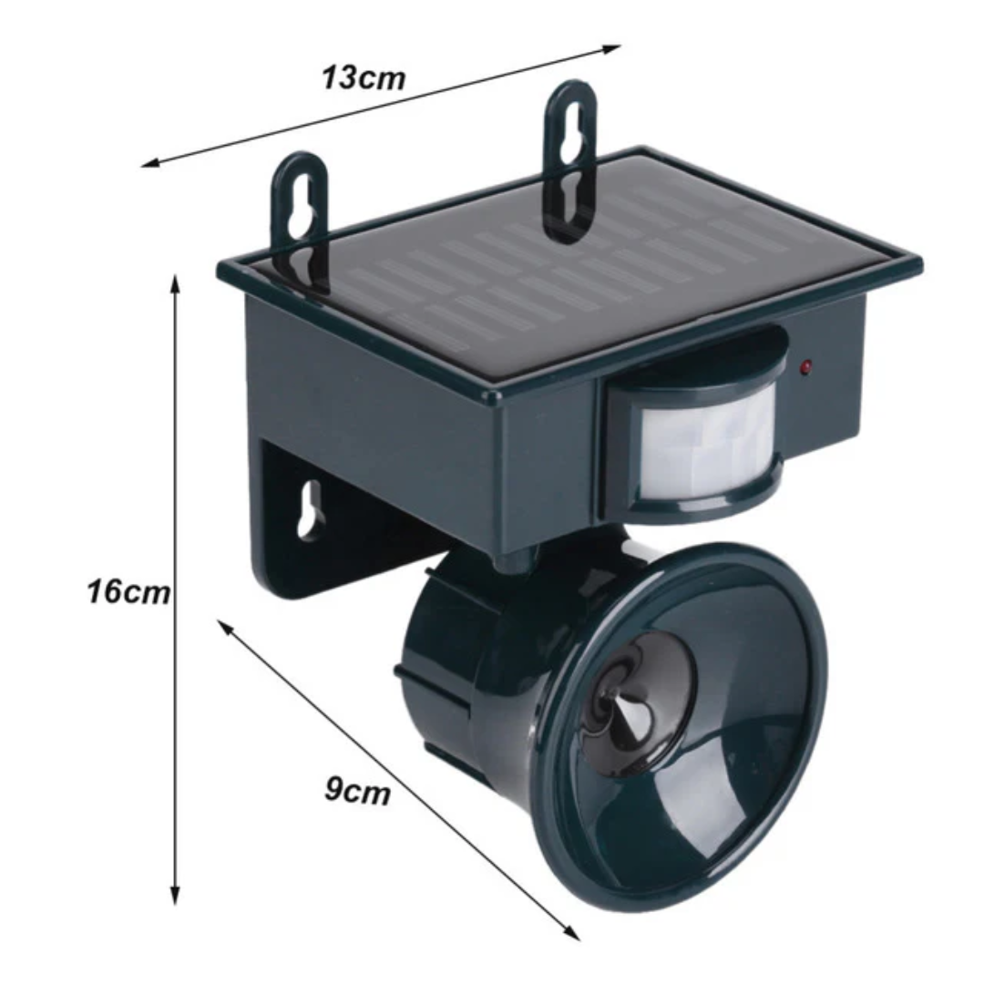 Bird Deterrent | Solar-Powered Motion Sensor | Animal-Friendly Hawk Calls 10