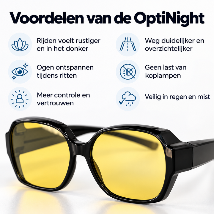 Polarized Night Driving Glasses with HD Lenses – Less Glare, Clearer View 3