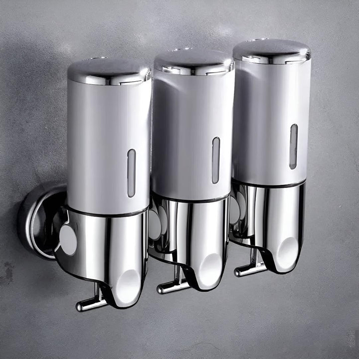 Wall-Mounted Brass Soap Dispenser | Stylish Fit for Bath & Kitchen 12