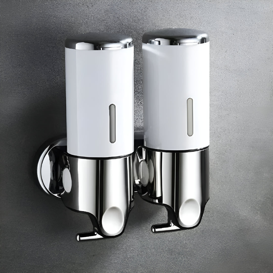 Wall-Mounted Brass Soap Dispenser | Stylish Fit for Bath & Kitchen 17