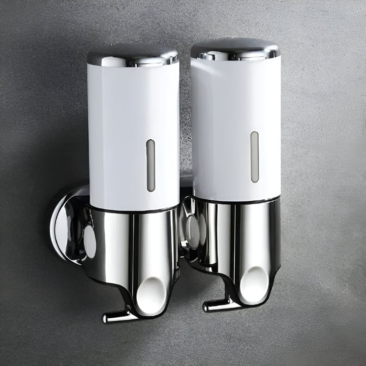Wall-Mounted Brass Soap Dispenser | Stylish Fit for Bath & Kitchen 17