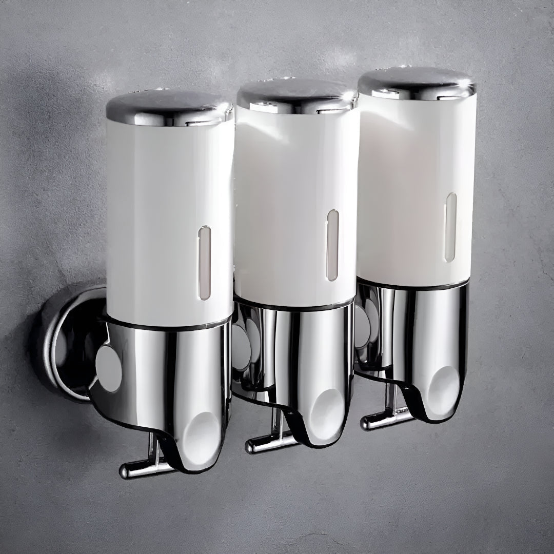 Wall-Mounted Brass Soap Dispenser | Stylish Fit for Bath & Kitchen 18