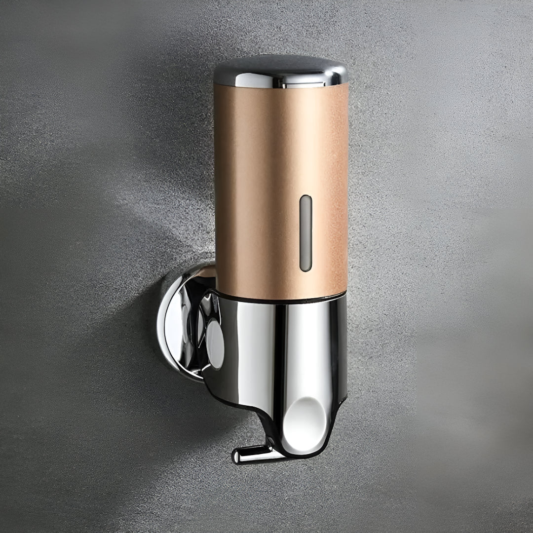 Wall-Mounted Brass Soap Dispenser | Stylish Fit for Bath & Kitchen 7