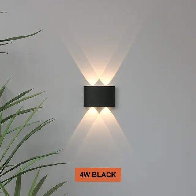 Skøle Indoor Outdoor Wall Light Fixture IP65 Rated 8