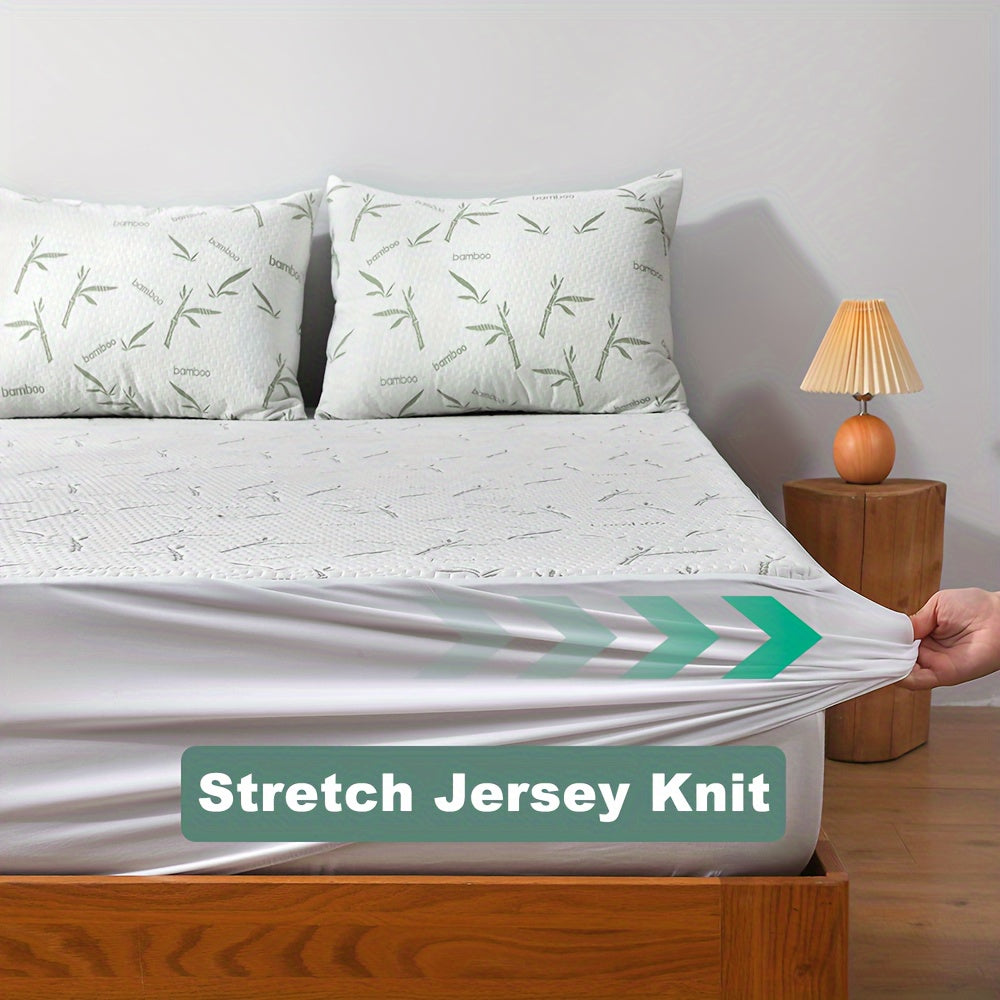 Waterproof Mattress Protector | Cooling 3D Air Layer | Machine Washable 3