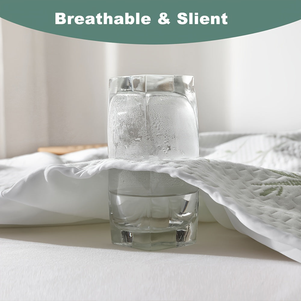 Waterproof Mattress Protector | Cooling 3D Air Layer | Machine Washable 4