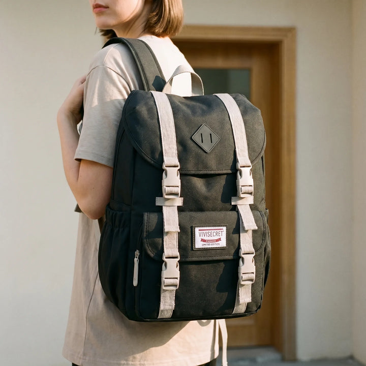 Water-Resistant Casual Backpack - PackAura