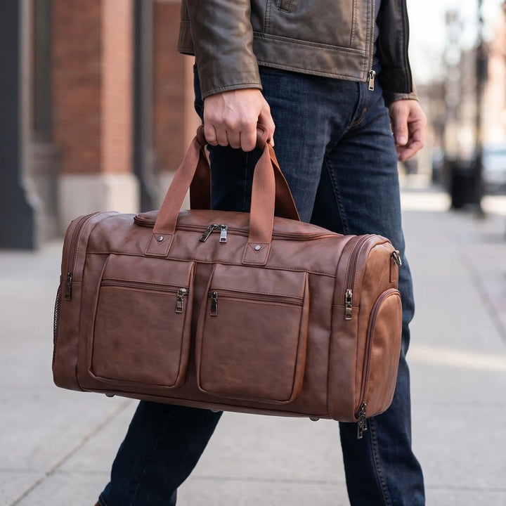 Water-Resistant Weekend Duffel Bag - Journek